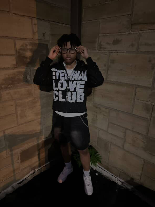 Rhinestone "Eternal" Hoodie